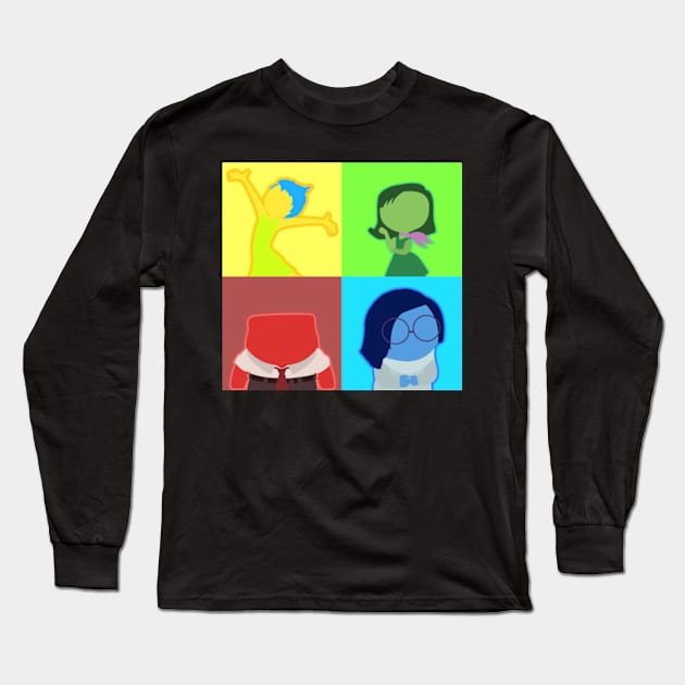 Inside Out Pop Long Sleeve T-Shirt by LuisP96